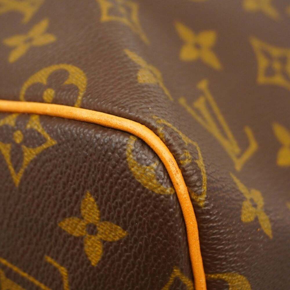 LOUIS VUITTON Brown Monogram Keepall 55 Boston Bag - Picture 6 of 13